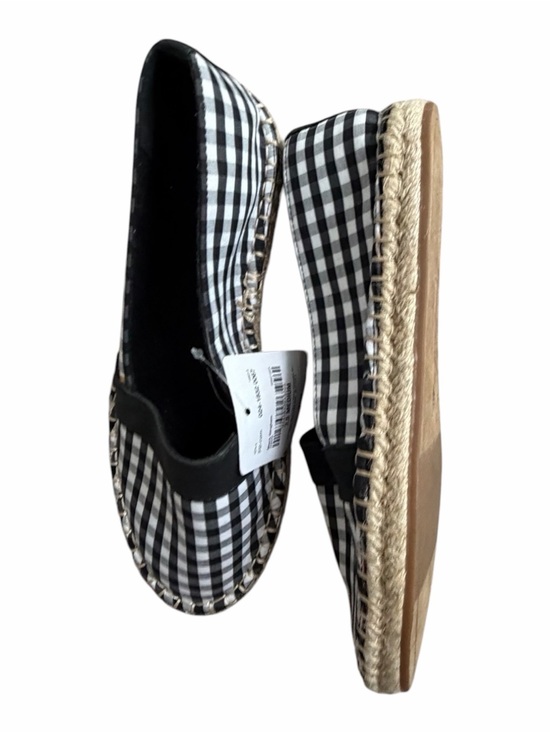 Shoes - St. John's Bay Marlee Women's Black White Gingham Size 7.5